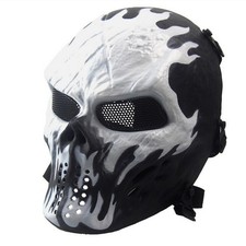 New Airsoft Paintball Tactical Full Face Protection Skull Mask Skeleton Army J picture
