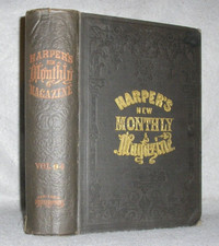 Antique Harpers Book New Monthly Magazine News Events Literature 1897 Volume 94 picture