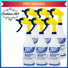 Zep Professional Spray Bottles 32oz (6-Pack) Heavy Duty Adjustable Nozzle NEW picture