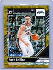 2024-25 Panini Donruss Optic - Zach Collins #204 Gold Choice Prizm /10 picture