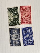 Great Britain 1953 Queen Elizabeth II Coronation Stamp MNH Complete SG532-535  picture