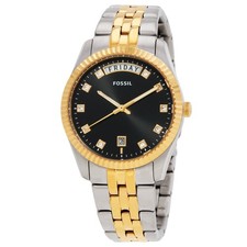 Fossil Scarlette Day-Date Quartz Black Dial Ladies Watch ES5458 picture