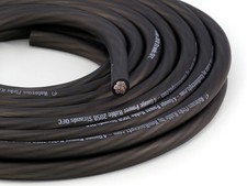 KnuKonceptz Kolossus Ultra Flex Battery Ground Wire 4 Gauge Black Cable OFC 20Ft picture