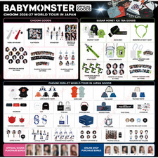 PSL 2026-27 BABYMONSTER WORLD TOUR CHOOM IN JAPAN OFFICIAL MD SUGAR HONEY ICE picture