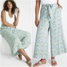 Anthropologie Maeve Alina Island Wide Leg Pants Size 12 picture