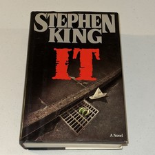 IT, Stephen King (1986, HC/DJ, 1st Edition 1st Print), 1st/1st Hardcover $22.95 picture