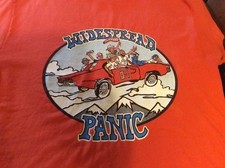 Hot Widespread Panic - Red Men's S-4XL Cotton T-Shirt CS753 picture