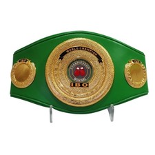 IBO World Boxing Championship Green Title Belt Boxing Championship Belt 3D Adult picture
