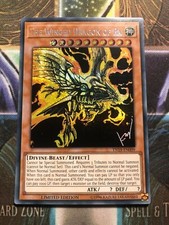 *** THE WINGED DRAGON OF RA *** PRISMATIC SECRET RARE MINT ALTERNATE ART YUGIOH picture
