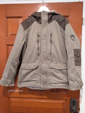 Kuhl Jacket Projekt Arktik Dark Khaki Men's Size Large Hooded Winter Coat picture
