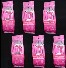 6 Pks Personna Comfort Coated Twin Blade Razor 10 /Pk Total 60 Disposable Razors picture