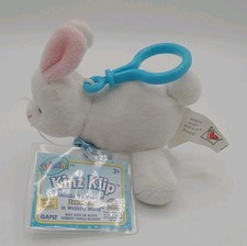NWT Mini White Rabbit Webkinz Kinz Klip With Sealed Code  picture
