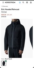 NWT Men’s MACKAGE Eric Raincoat Sz 44 (XL) picture