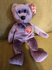 Ty Beanie Baby 2000 SIGNATURE Bear W Errors RARE picture