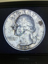 1993-P Washington Error Quarter Doubling on IN GOD WE TRUST picture