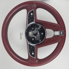 2016-2022 Bentley Bentayga Leather Steering Wheel w/Controls 36A419093 picture