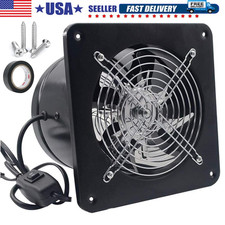 8 inch Exhaust Fan Ventilation Extractor Fan 110V Wall-Mounted Blower Duct Fan picture