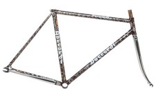 Daccordi Original Pista Track Frameset 51cm Columbus SLX Purple Marble NOS picture