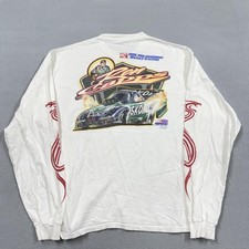 Vintage Andy's Tee Shirts Ron Capps Shirt Mens Large White NHRA Drag Racing picture