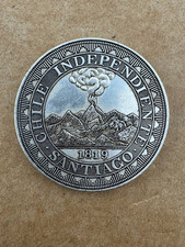 Coin 1819 Chile Santiago Pattern picture