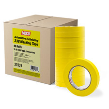 Automotive Masking Tape 0.75in, 48 Rolls Yellow Painters Tape for Car Painting picture