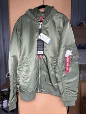 Alpha Industries L-2B Natus Sage Water-Resistant Bomber XL picture