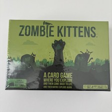 Zombie Kittens Card Game by Exploding Kittens, Ages 7+, Family Game New Sealed picture