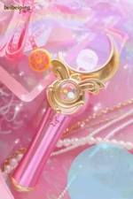 Sailor Moon Magic Wand Multipurpose Power Bank Light Stick Cosplay Prop 15Colors picture