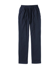 L.L.BEAN Women's Perfect Fit Pants, Original Tapered-Leg, Classic Navy (NEW) picture