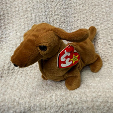 Vintage TY Beanie Baby WEENIE Dachshund Dog Plush 1995 Age 3+ (3-4 Years) picture