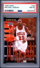 🔥 PSA 8 1995 Michael Jordan 323 Fleer picture