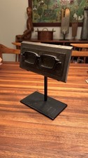 Cool Vintage Eyeglasses Eyeglass Steel Mold on Stand 3 Available Priced Each picture