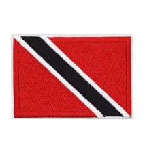 Trinidad and Tobago TTO Flag Patch Embroidered Iron-On  picture