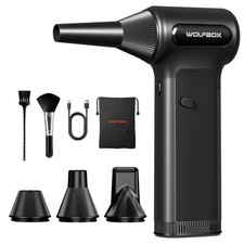 WOLFBOX Handheld DF200 Electric Air Duster w/ Removable Battery Mini Blower NEW picture