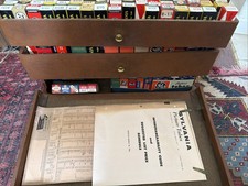 Rare 1966 RCA GE - Tube service man repair kit - lot 100s Of Tubes W/ Guide List picture
