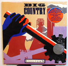 Big Country – Steeltown -1984 Mercury New Wave Alt Rock Vinyl LP Record  SHRINK picture