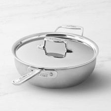 All-Clad D5 Polished Stainless Steel Essential Pan with Lid 5-Ply Induction picture