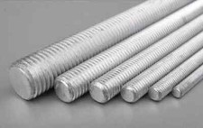 3/4-10 X 3 Hot Dipped Galvanized Rod With Flat Washers & Hex Nuts Coarse Thread picture