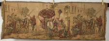 Vintage French Belgium People Wall Hanging Tapestry Home Decor Boho 126x47cm picture