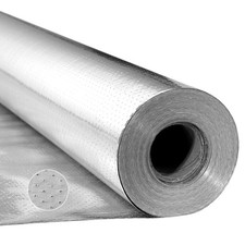 VEVOR Double Reflective Insulation Roll Perforated Radiant Barrier 48in x 250ft picture