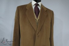 VTG Redaelli Made in Italy 100% wool Vicuna Brown in Color topcoat 46 R picture