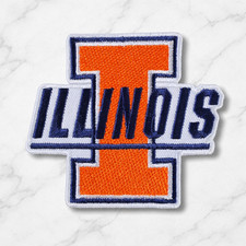 ILLINOIS FIGHTING ILLINI NCAA EMBROIDERED IRON ON PATCH 3