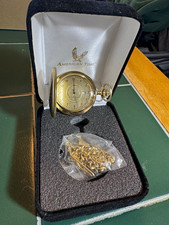 American Time International Brotherhood of Electrical Workers Pocket Watch IBEW picture