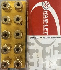 Lot of 20  NEW HAM-LET 762LB6MM Fittings picture