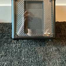 Party Pullz Lockable Trading Card Display Case, Black/Gray+25 brand new mags picture