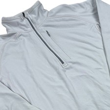 Patagonia R1 Pullover Mens L Gray Polartec Grid Fleece Gorpcore Hiking Outdoor picture