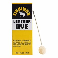 Fiebing's Leather Dye w/ Applicator -All COLORS- 4 OZ  |Not for CA Customers| picture