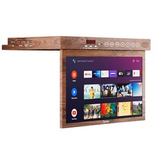 Sylvox 15.6'' Under Cabinet TV Smart  TV Google ±180° Rotation for Kitchen RV picture