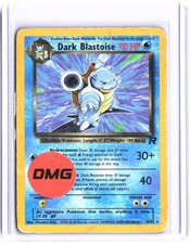 Dark Blastoise (20) Unlimited Rare Team Rocket 20/82 DMG picture