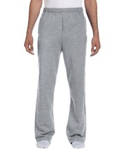 JERZEES Men's Cotton/Polyester NuBlend Open Bottom Fleece Sweatpants - 974MP picture